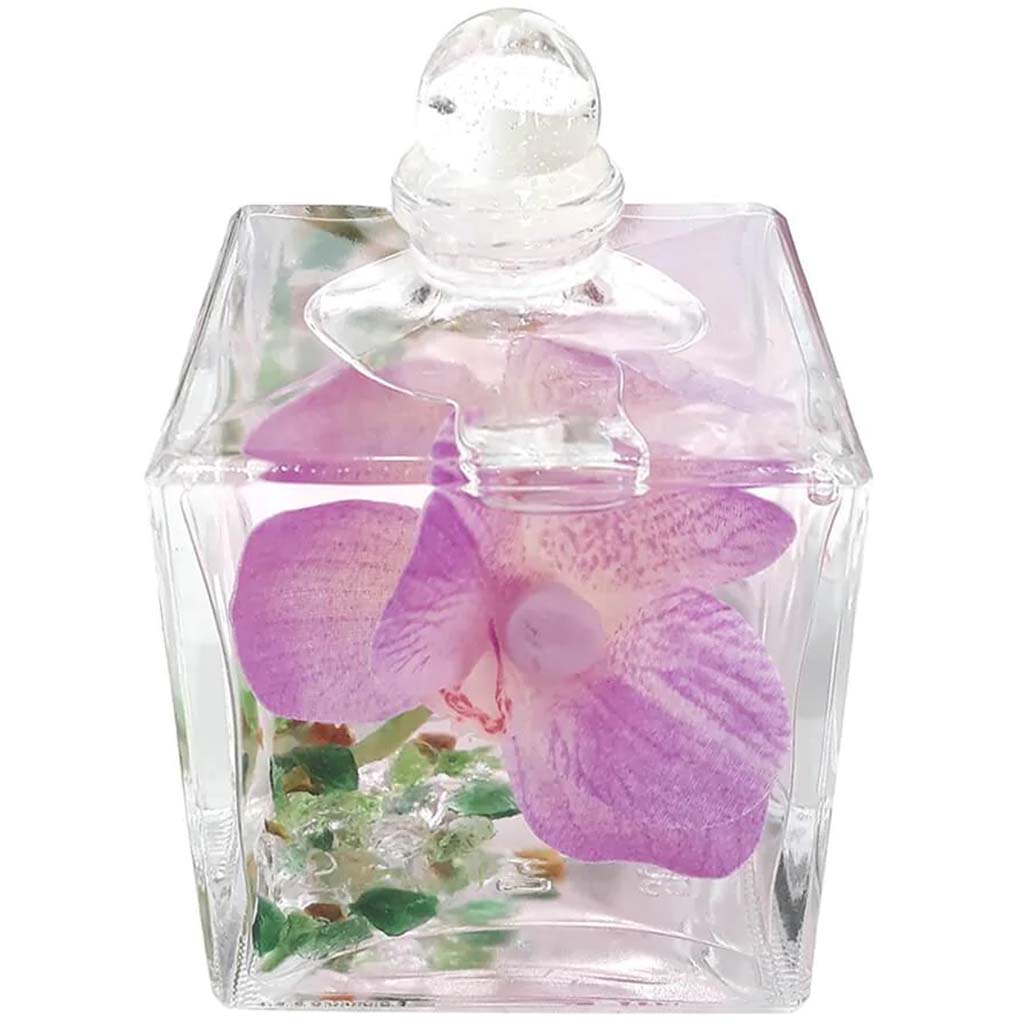 RASPBERRY ORCHID CUBE VIAL