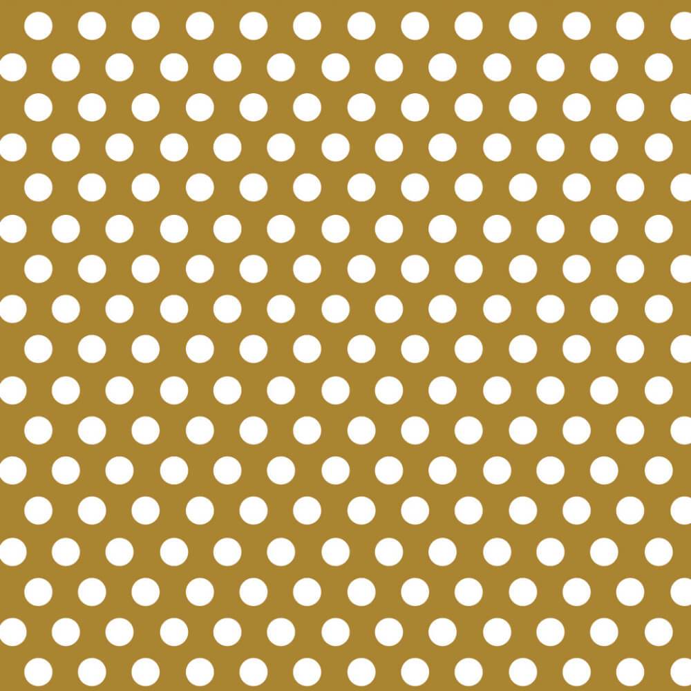 Gift Wrap 30in x 5ft, Gold Dots 