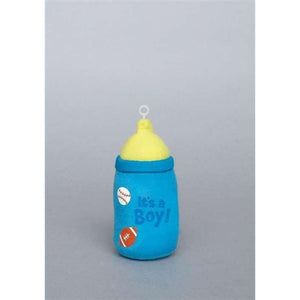 Plush Balloon Weight, Blue Baby Bottle