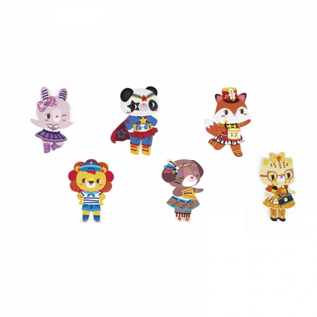 Activity Lacing Characters 