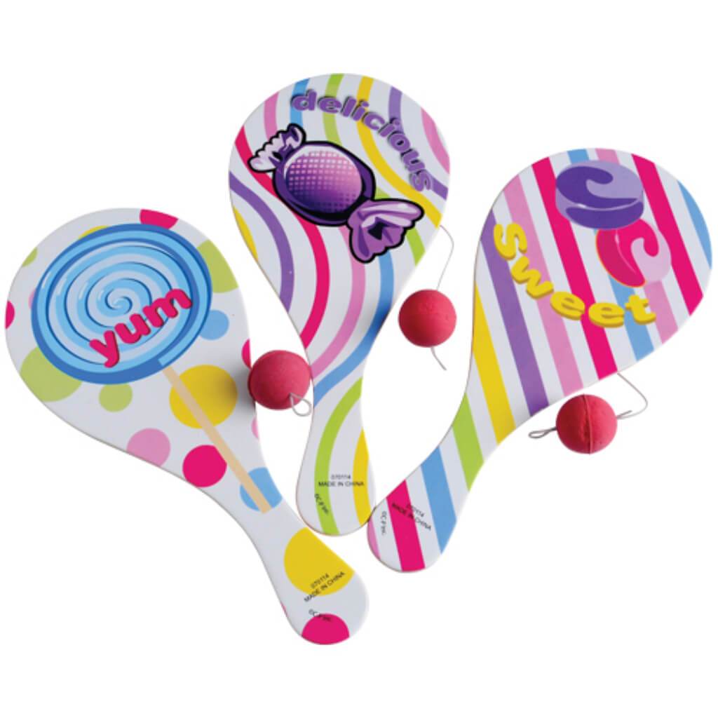 Candy Paddle Balls 