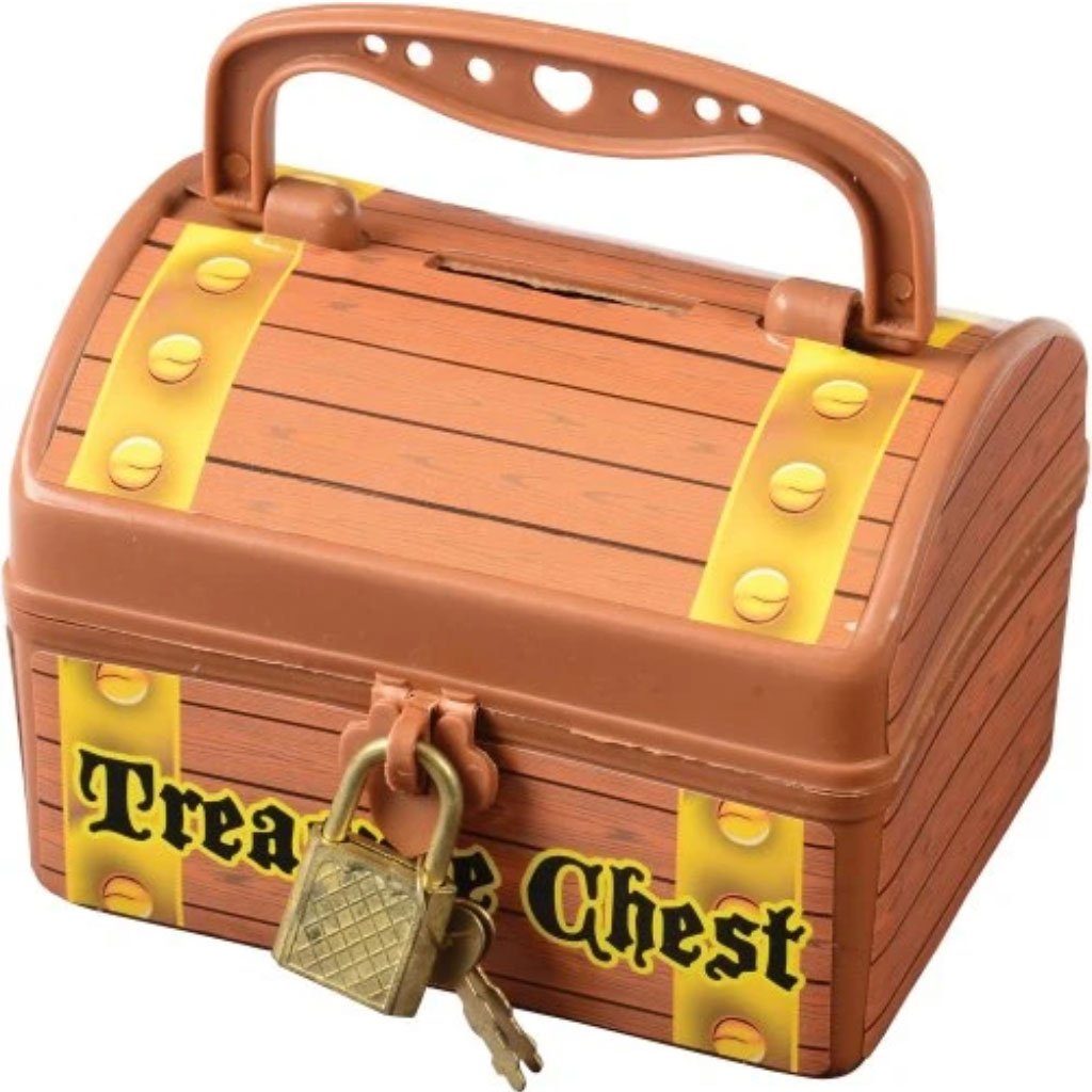 Pirate Treasure Chest Savings Banks