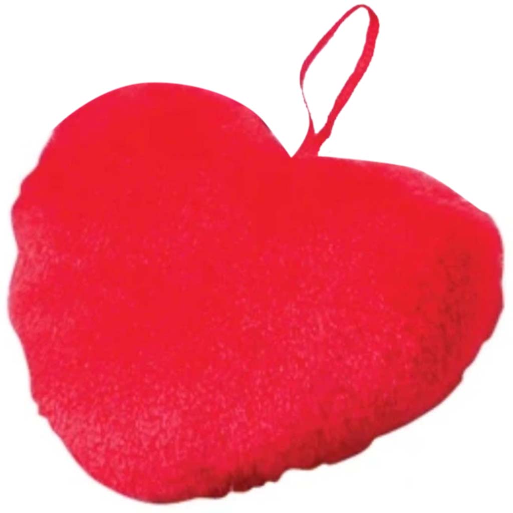 Red Plush Hearts