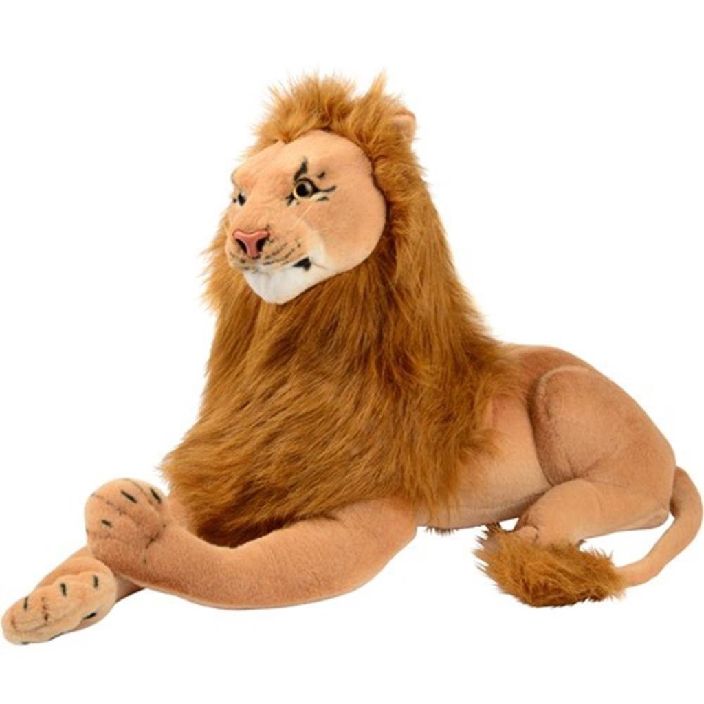 Plush Realistic Jumbo Lion