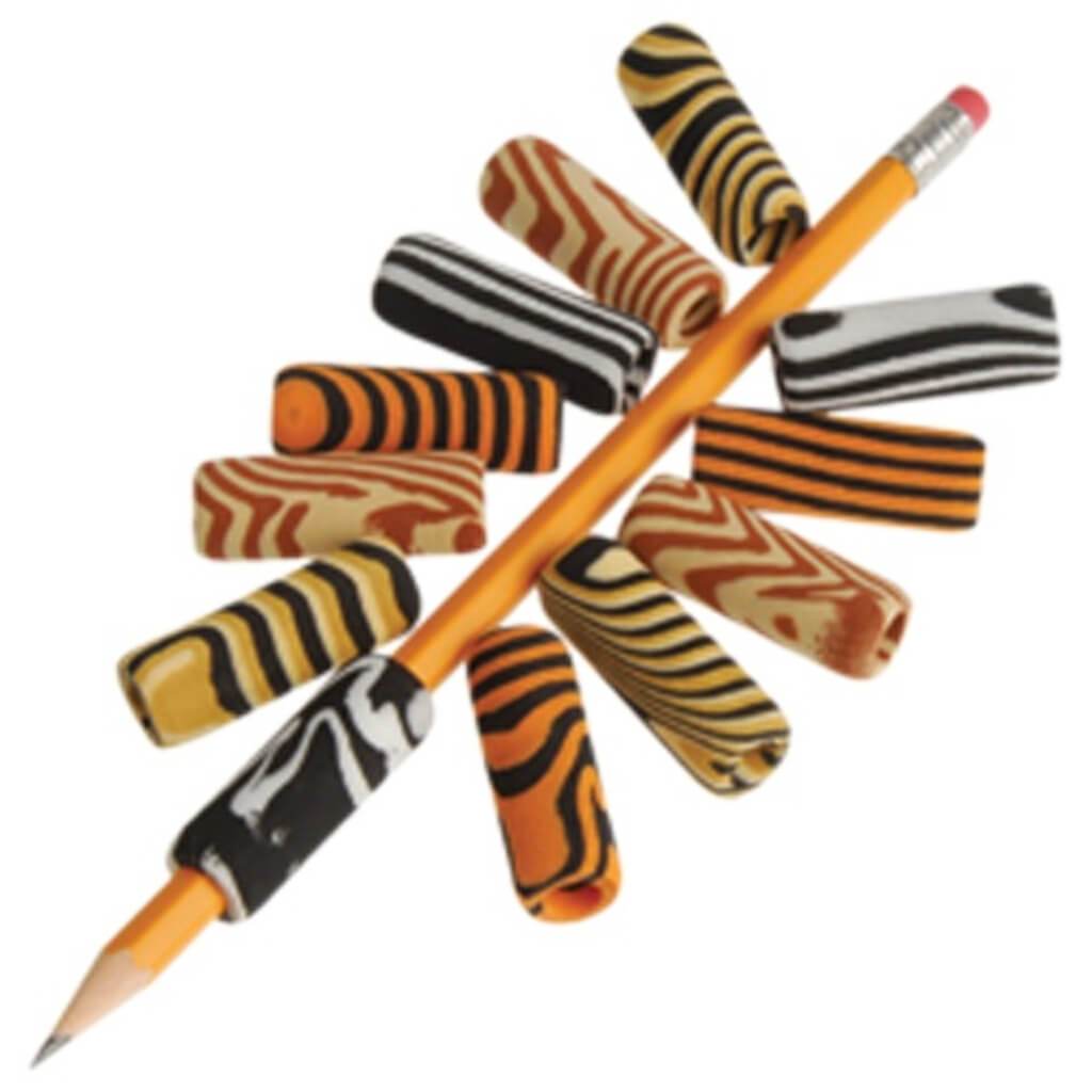 Animal Print Pencil Grips 24Pcs 