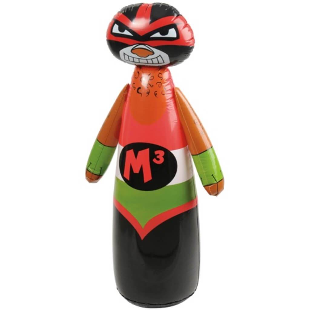 Inflatable Mexican Wrestler Punching Bag 