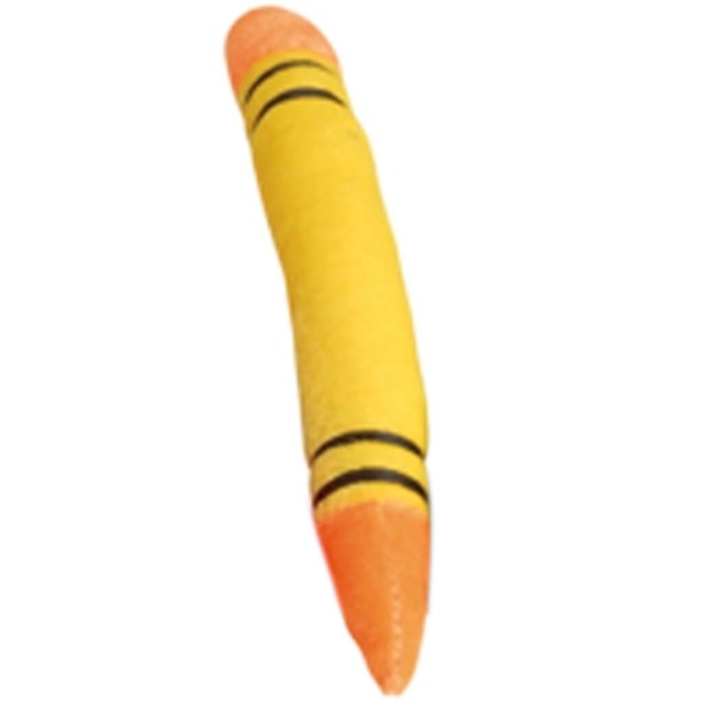 Neon Yellow  Crayons Plush