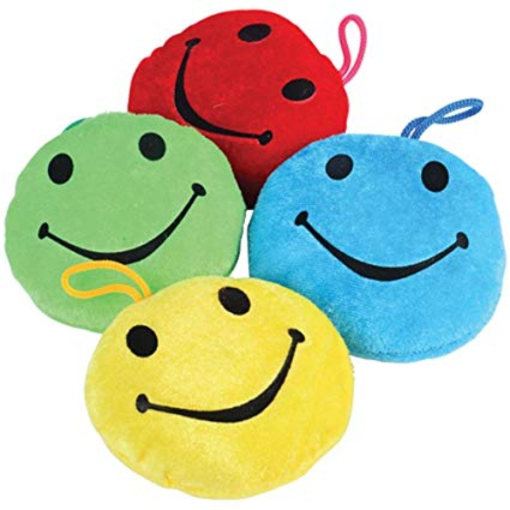 Red Smiley Face Plush