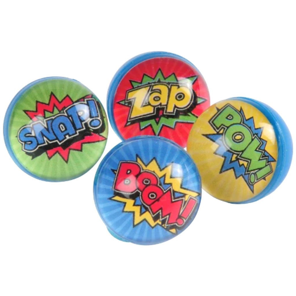 Superhero Bounce Balls 32mm