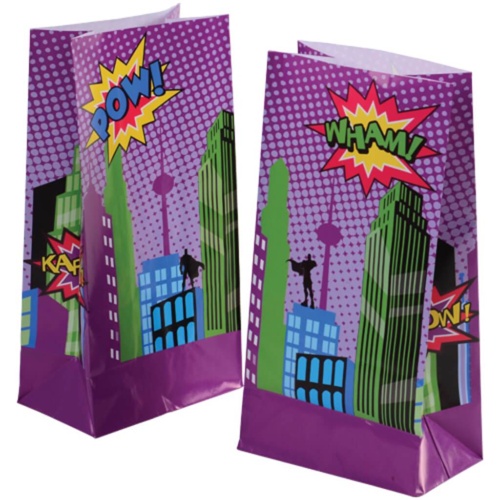 Superhero Paper Bags 