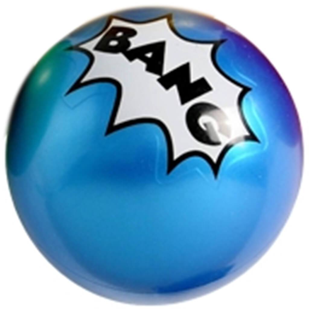 Blue Superhero PVC Balls 4in