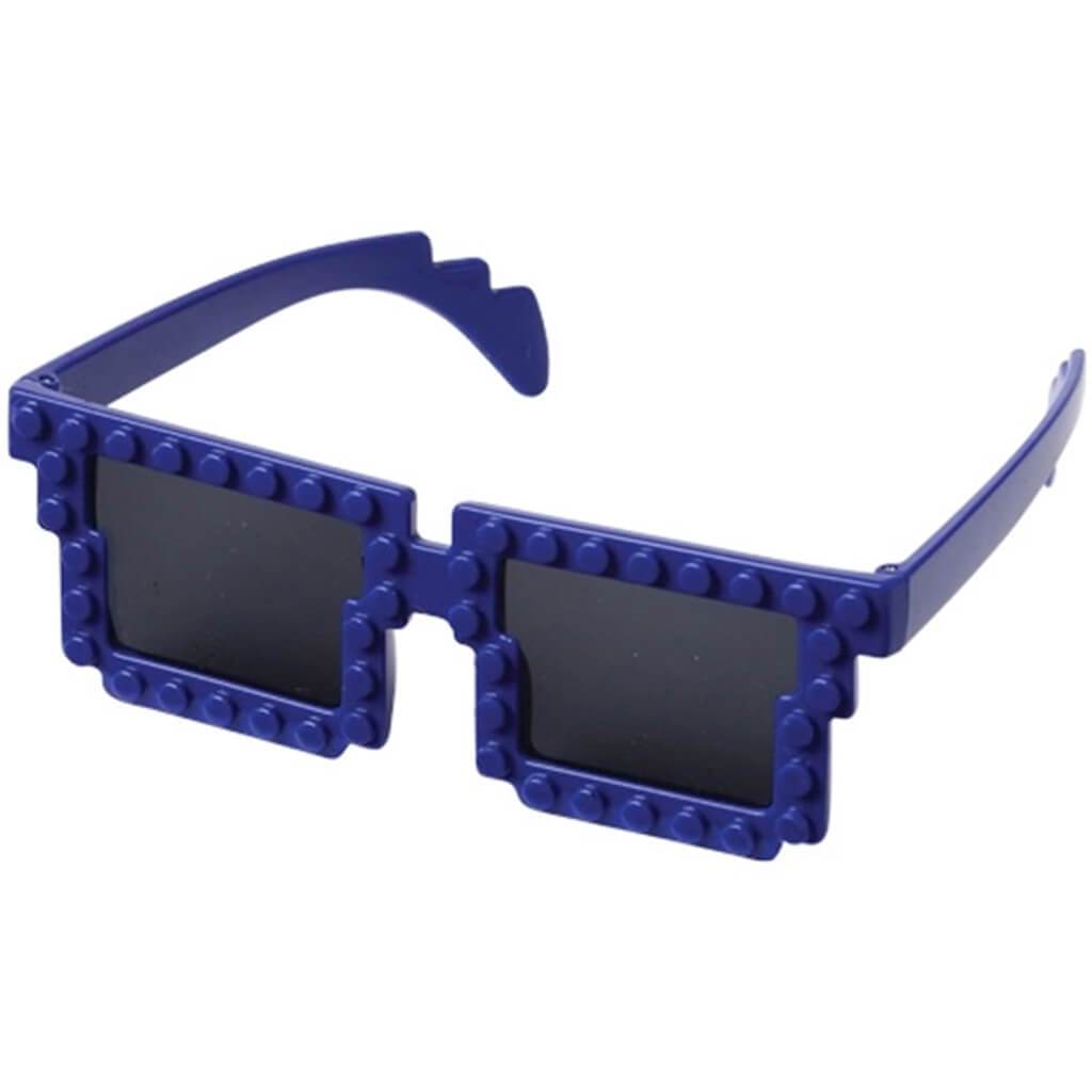 Blue Block Mania Toy Glasses