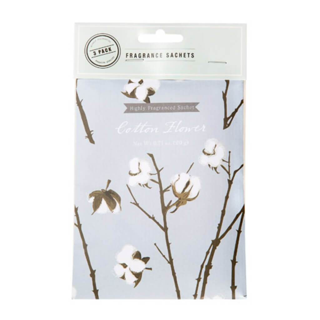 FRAG SACHET COTTON FLOWER 3PCS 