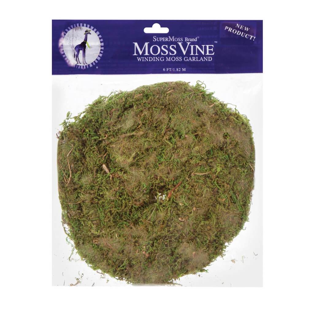 FLORL MOSS VINE GREEN 6FT 