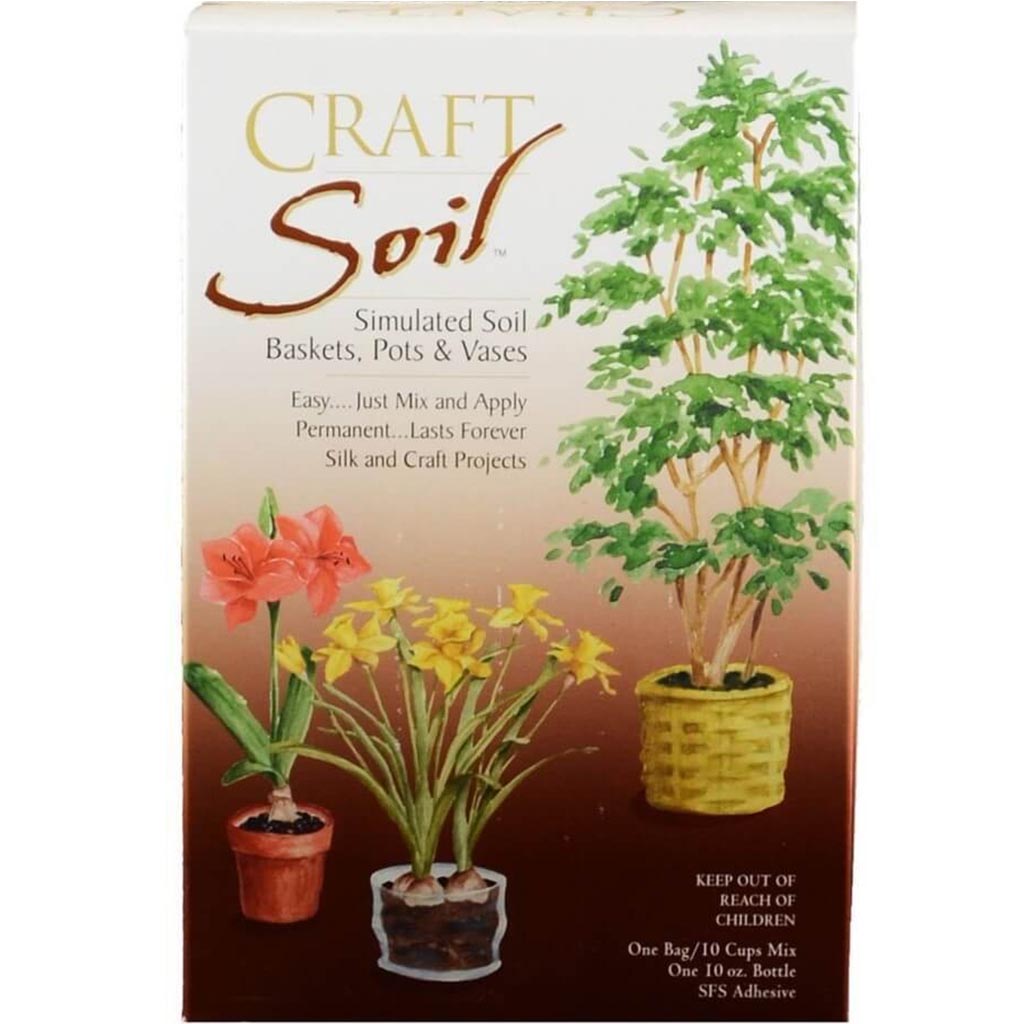 FLORL CRAFT SIMULATED SOIL 10C 10OZ 