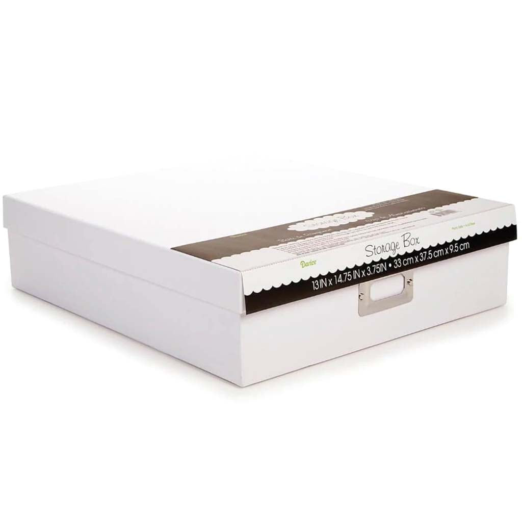 Memory Storage Box White