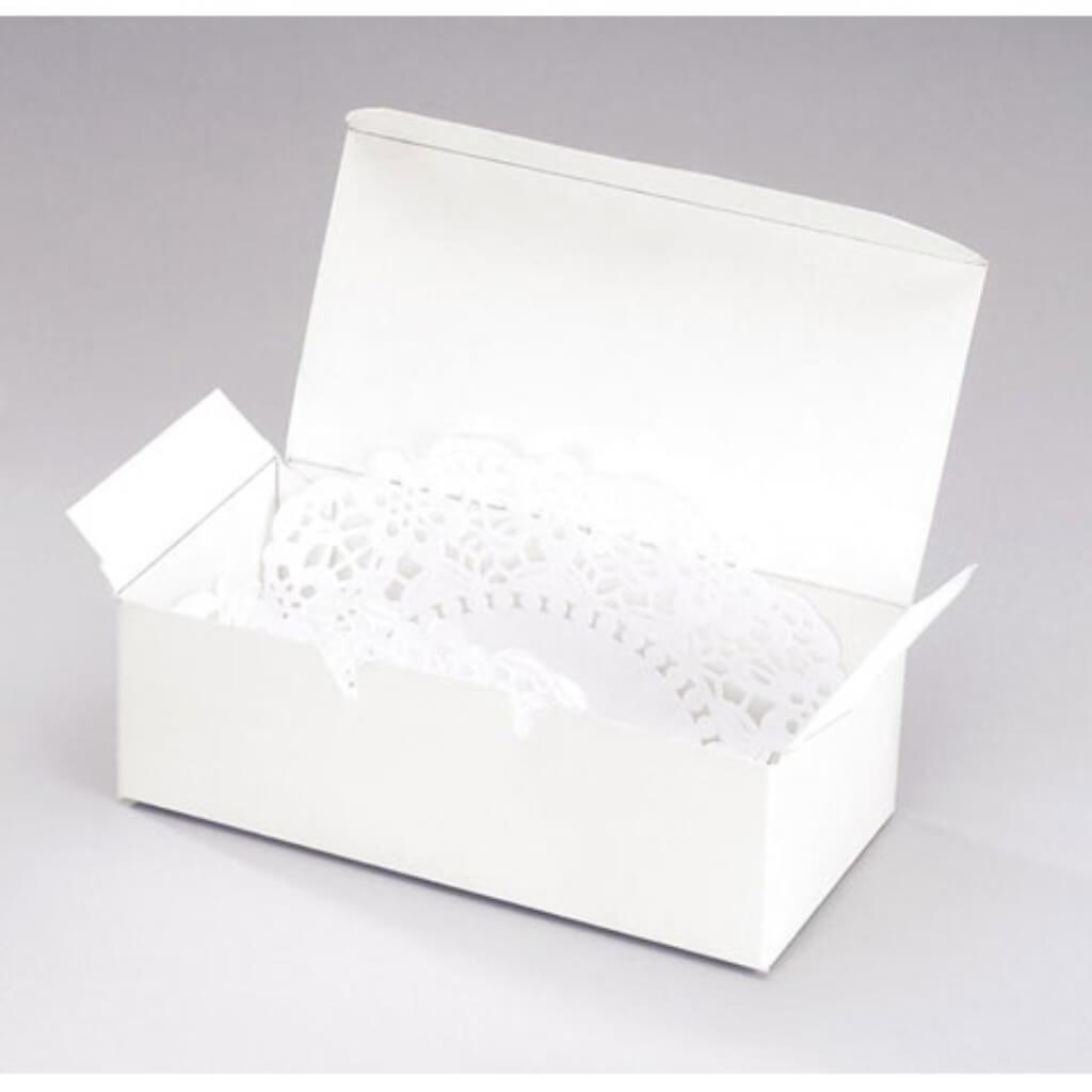 CAKE BOX WHITE 24PC 5.5X1.75IN 