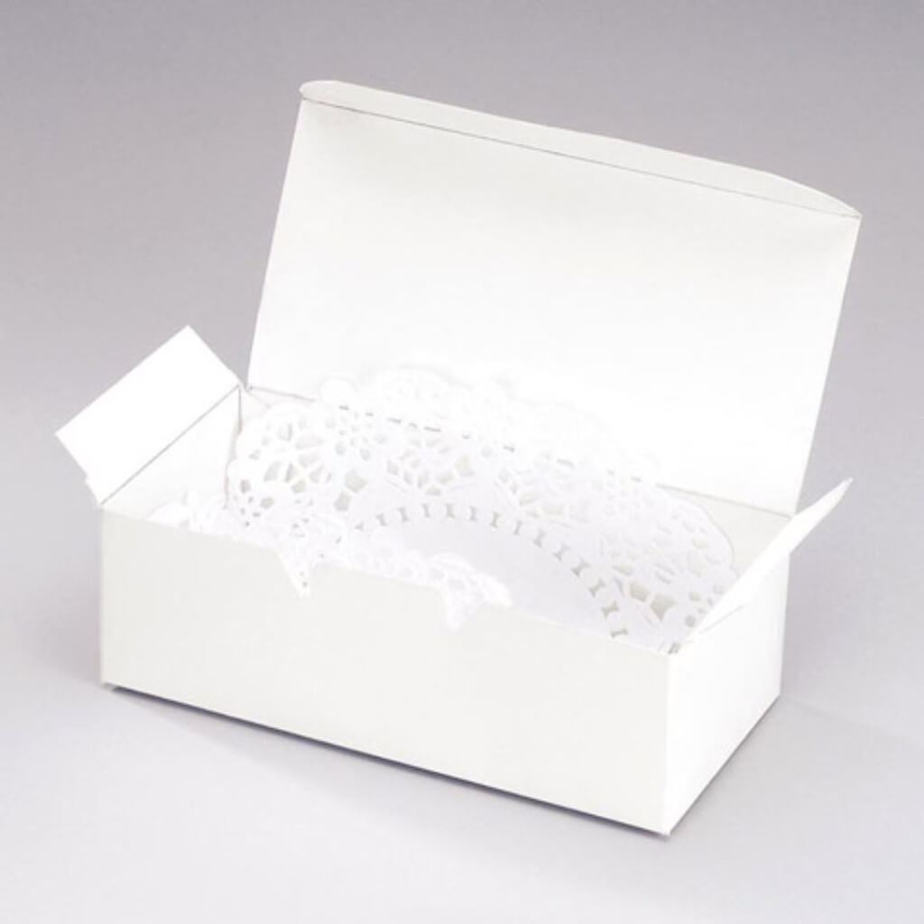 CAKE BOX PEARL WHITE 20PC 