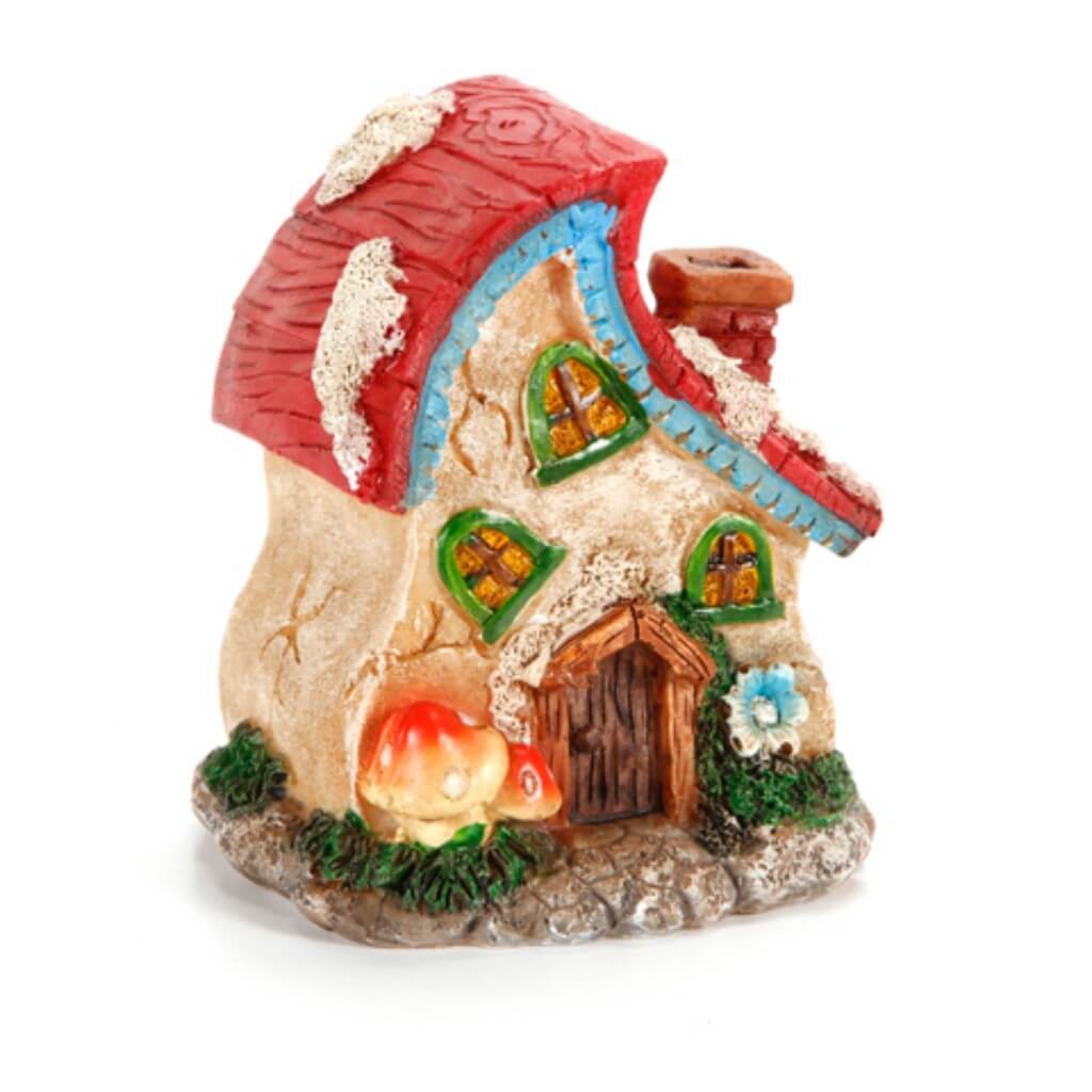 MINI FAIRY HOUSE RESIN 2.2IN 