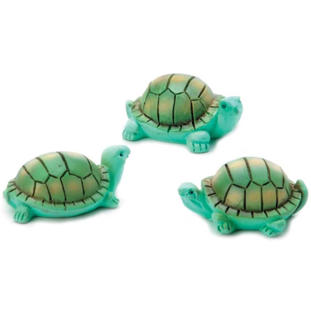 MINI TURTLES RESIN 1X1.5IN 3PC 