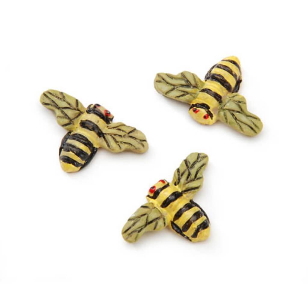 MINI BEES RESIN .87IN 3PC 