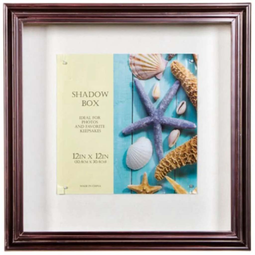 Shadow Box Square Bronze 12 x 12 inches 