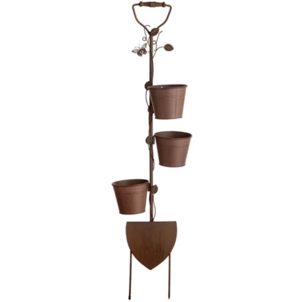 Shovel Planter Yard Stake: 11.5 x 46.5 x 12.5 inches 