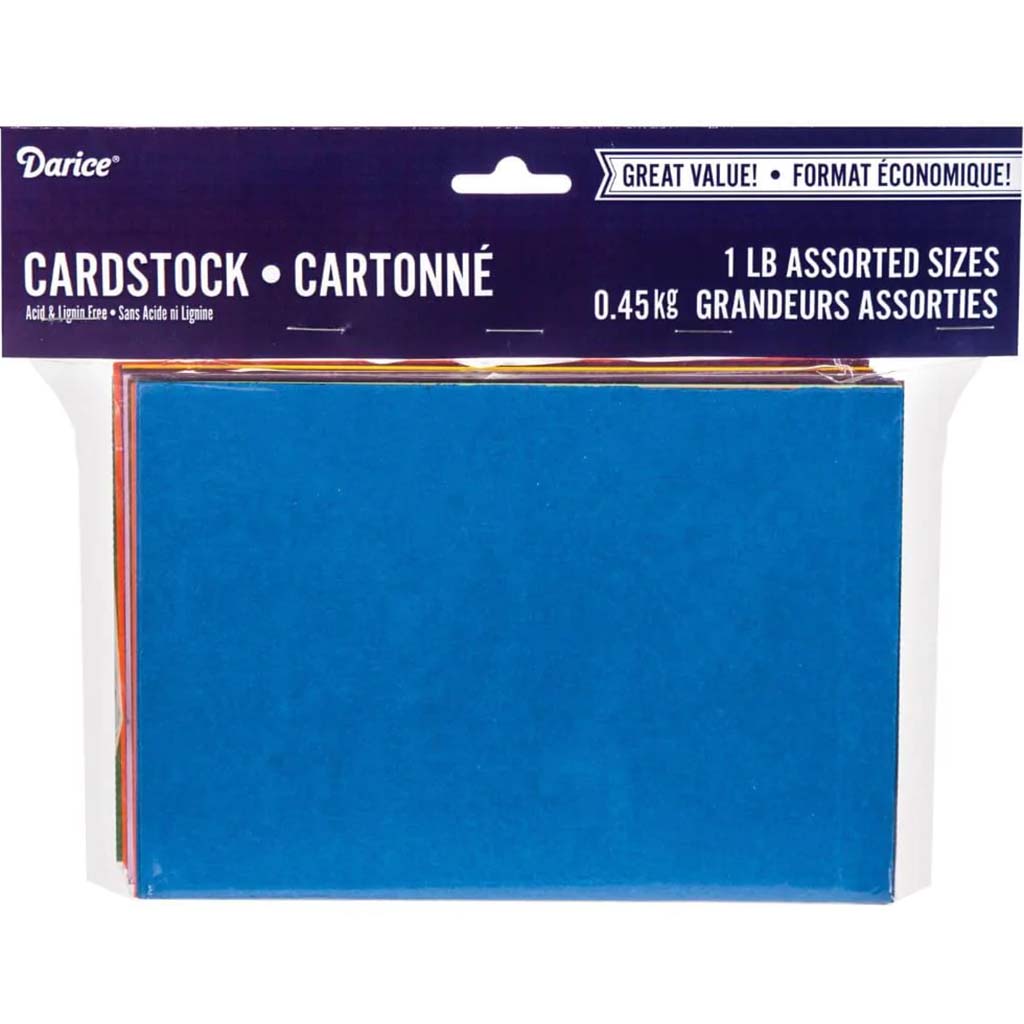 CARDSTOCK VALUE PACK ASSORTED 1POUND 