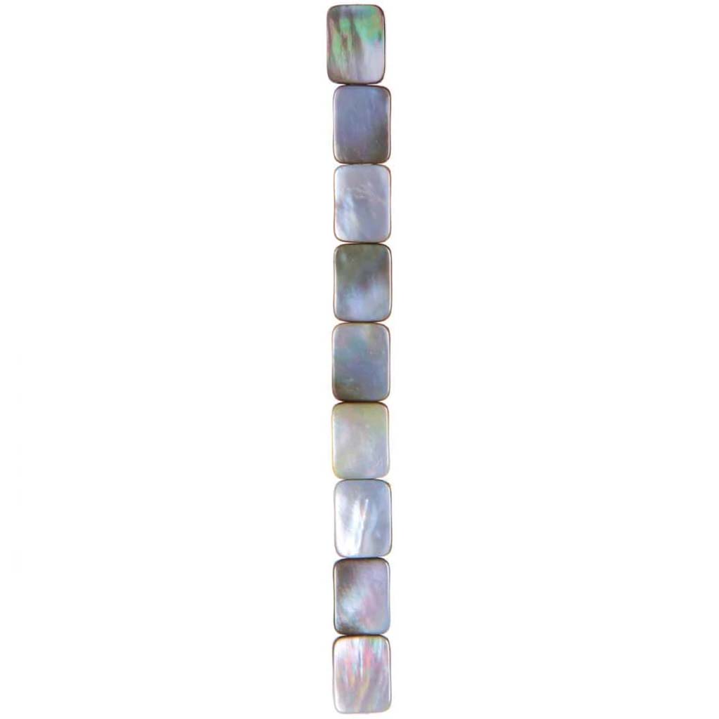 BEADS STRAND RECTANGLE MARBLE 7IN 