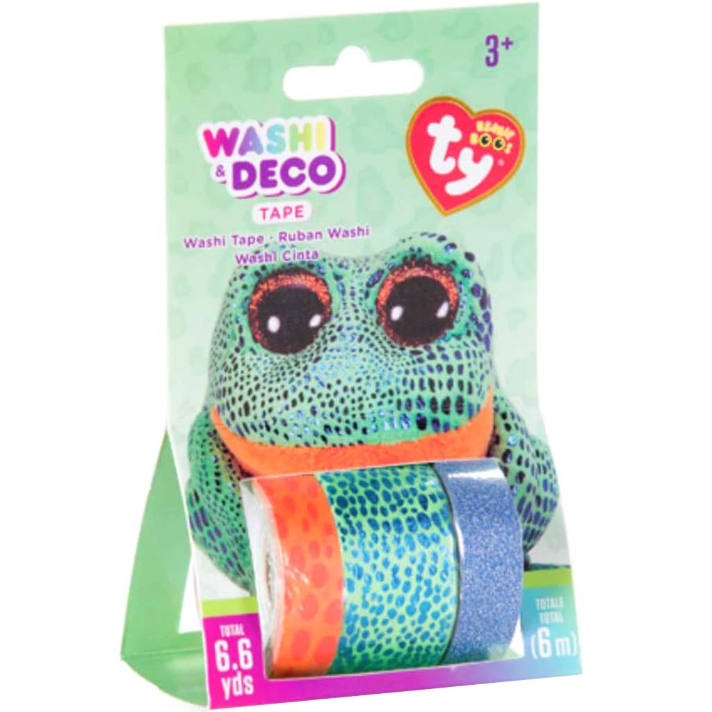 Beanie Boos?® Washi &amp; Deco Tape for Kids: Speckles™ Set, 3 pieces 