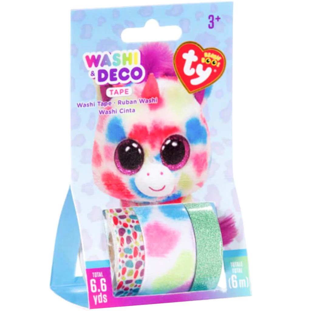 Beanie Boos?® Washi &amp; Deco Tape for Kids: Wishful™ Set, 3 pieces 