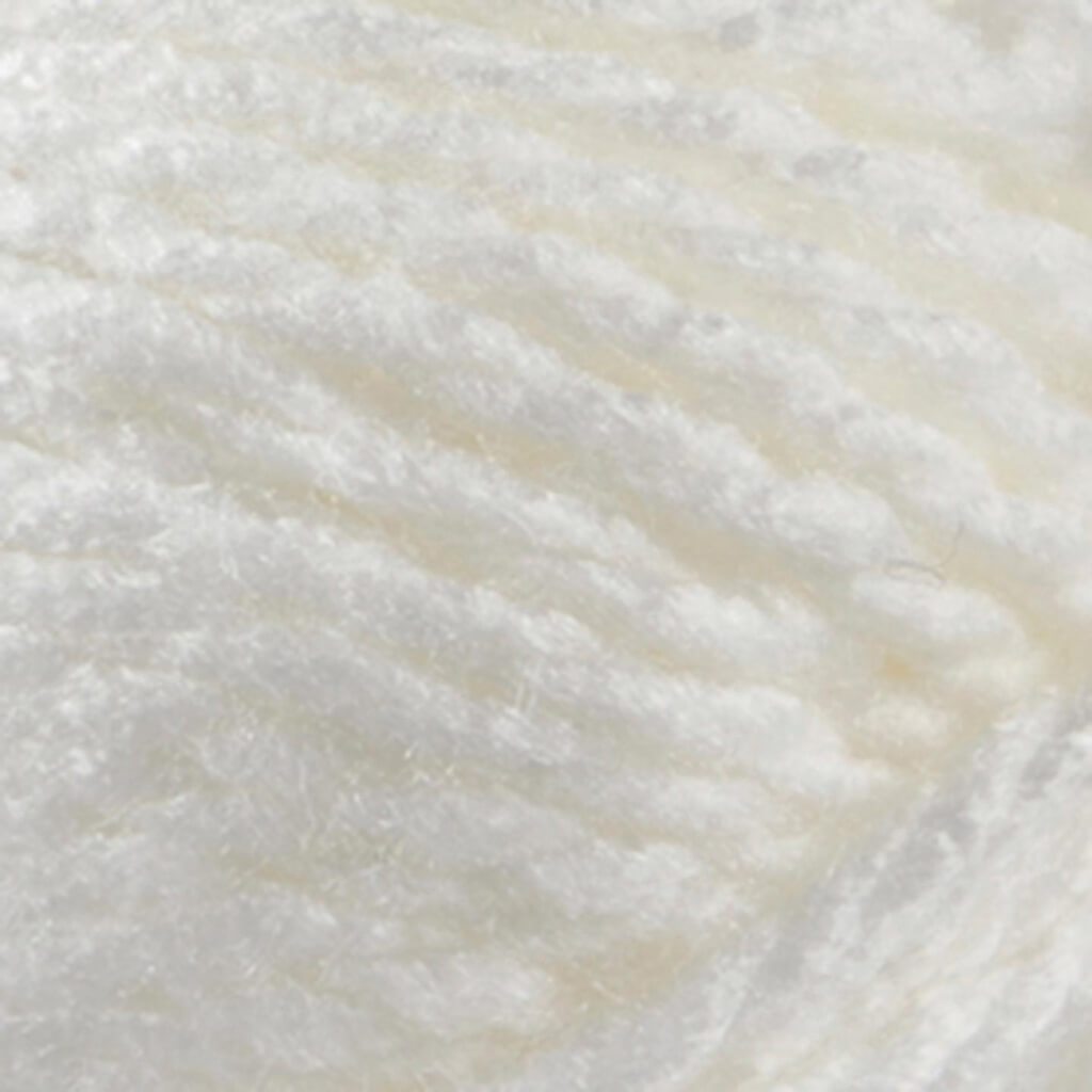 YARN PREMIUM BULKY ACRYLIC 3.5OZ SOLID WHITE 