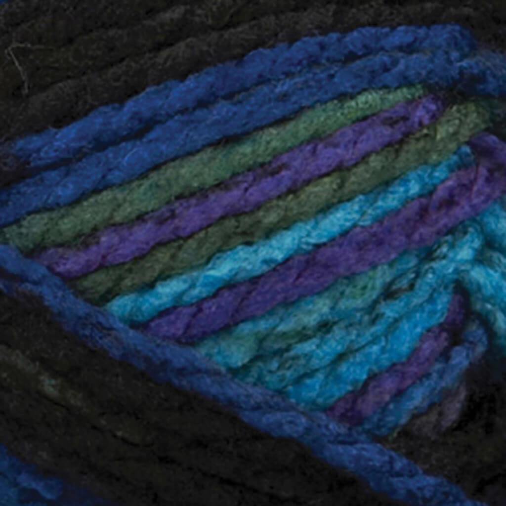 YARN PREMIUM BULKY ACRYLIC 3.5OZ NORTHERN LIGHT OMBRE 