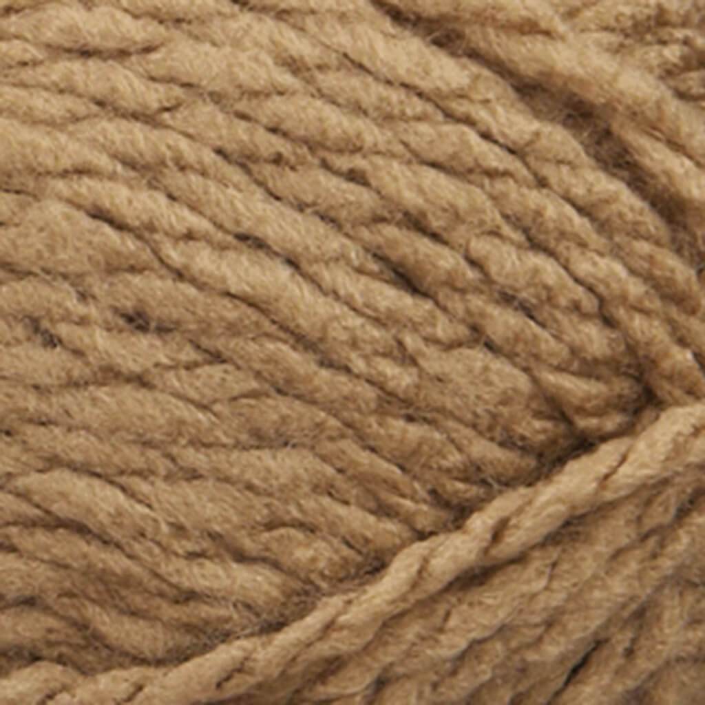 YARN PREMIUM BULKY ACRYLIC 3.5OZ SOLID TAUPE 