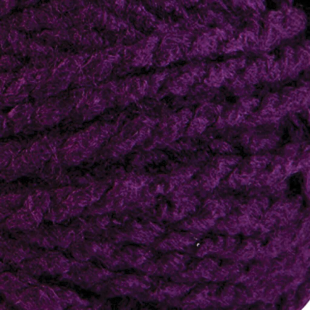 YARN PREMIUM BULKY ACRYLIC 3.5OZ SOLID DARK PURPLE 