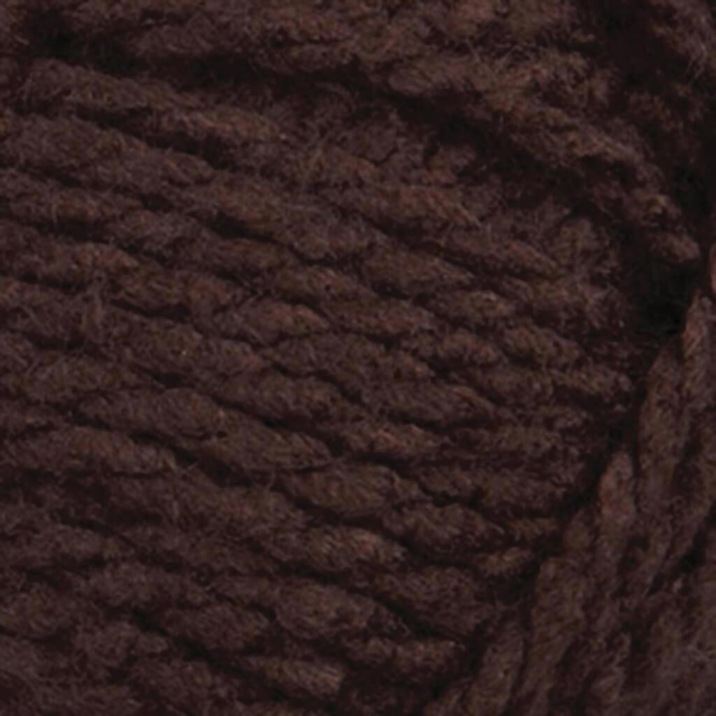 YARN PREMIUM BULKY ACRYLIC 3.5OZ SOLID ESPRESSO 