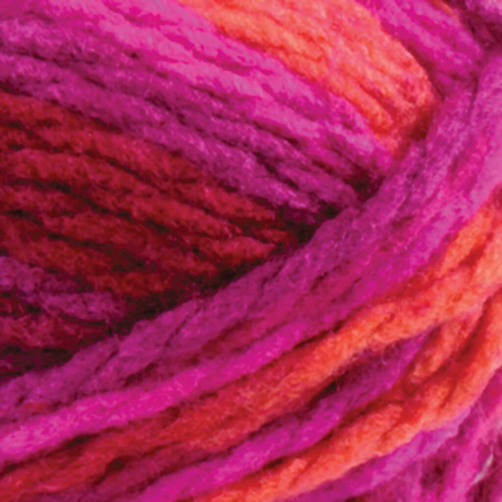 YARN PREMIUM BULKY ACRYLIC 3.5OZ BRIGHT POP OMBRE 