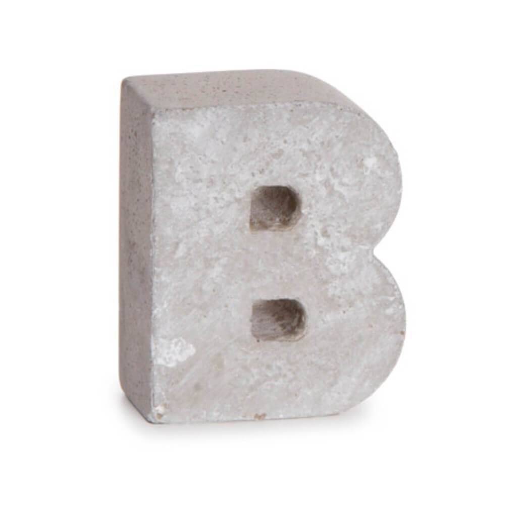 CEMENT LETTER B 3.125IN 