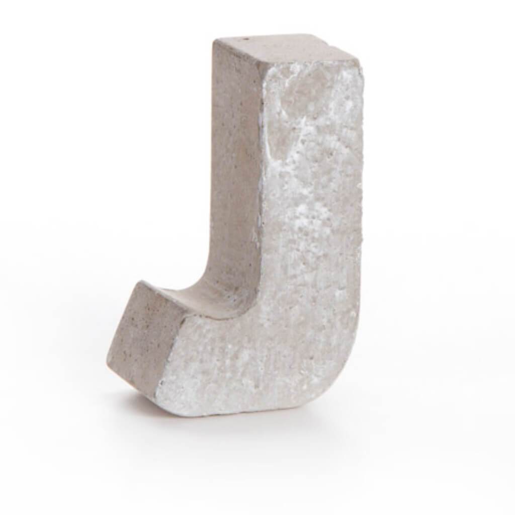 CEMENT LETTER J 3.125IN 