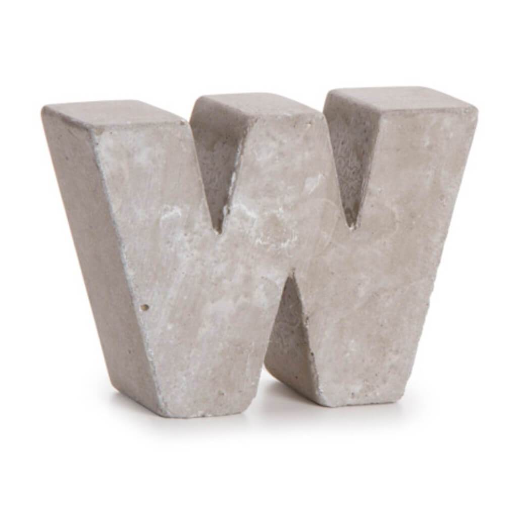 CEMENT LETTER W 3.125IN 