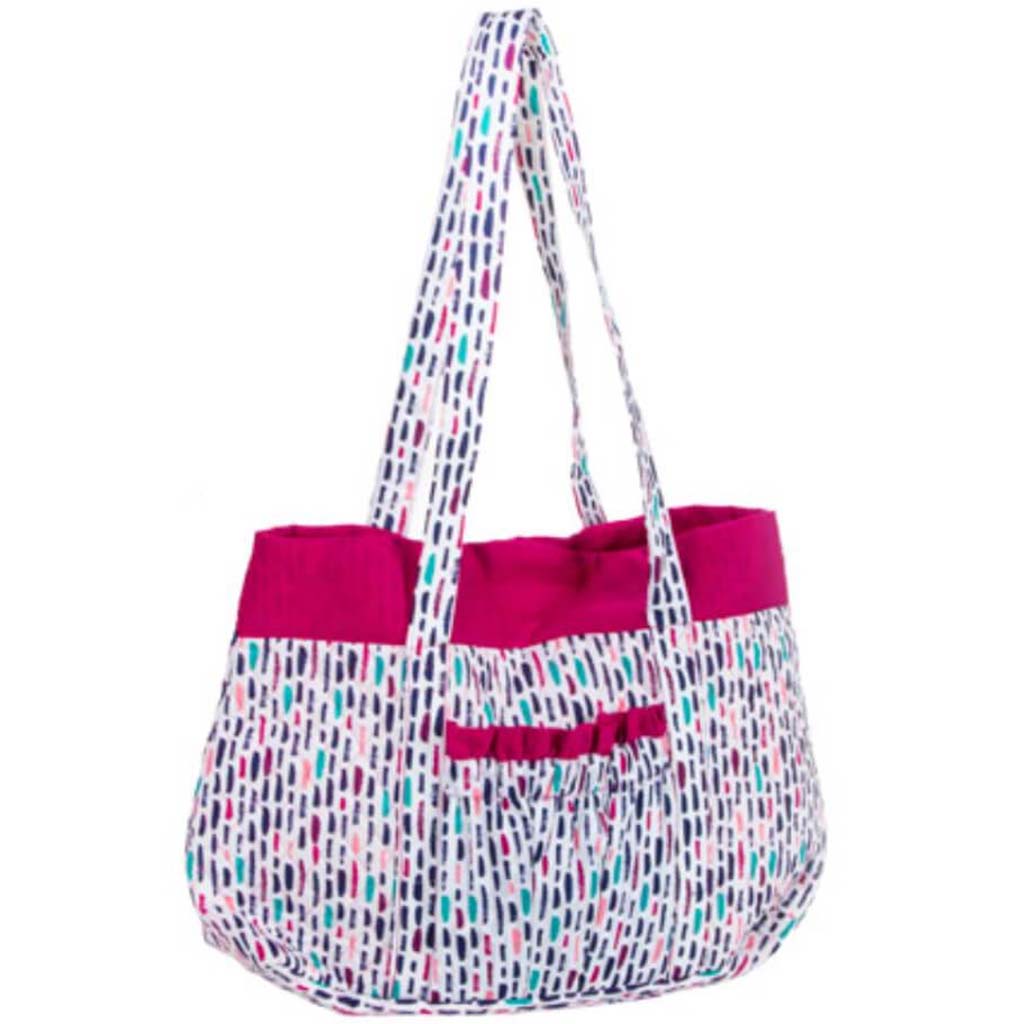 FABRIC TOTE BAG BRUSH STROKES 