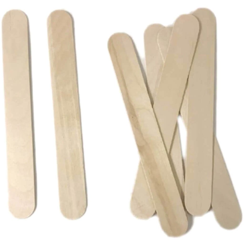 Wooden Craft Sticks: 1.26 x 10 inches, 50 pieces 