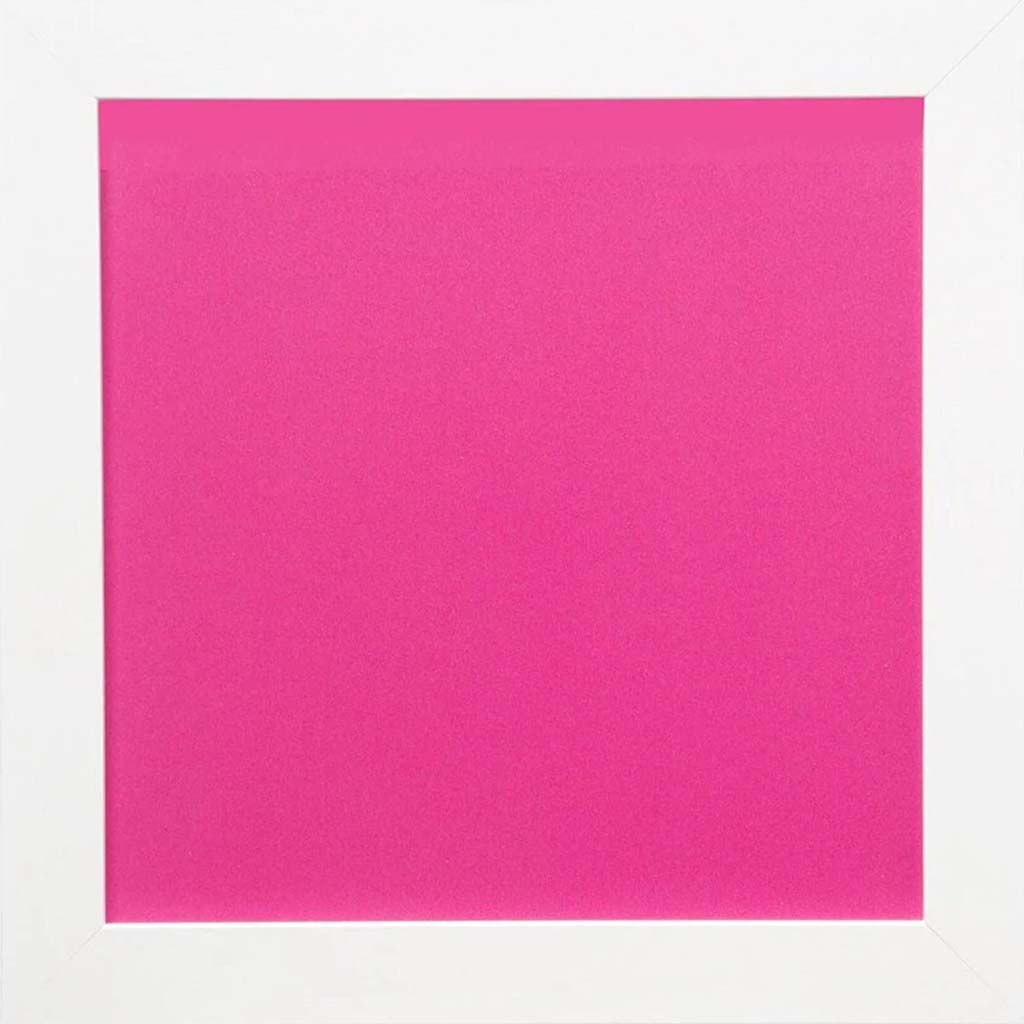 DRY ERASE BOARD W/FRAME WHITE &amp; HOT PINK 14IN 