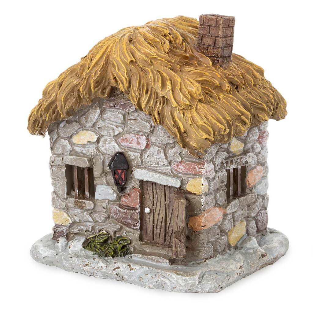 MINI FAIRY HOUSE COB THATCH RF 