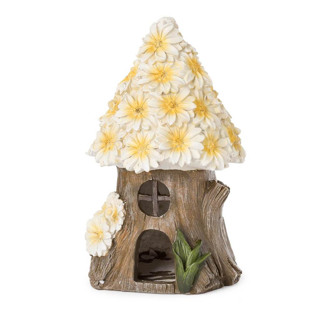 MINI FAIRY HOUSE DAISY ROOF 