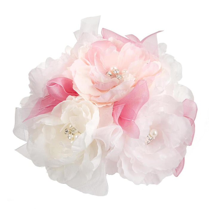 FLOWER CAKE TOPPER PASTEL 6IN 