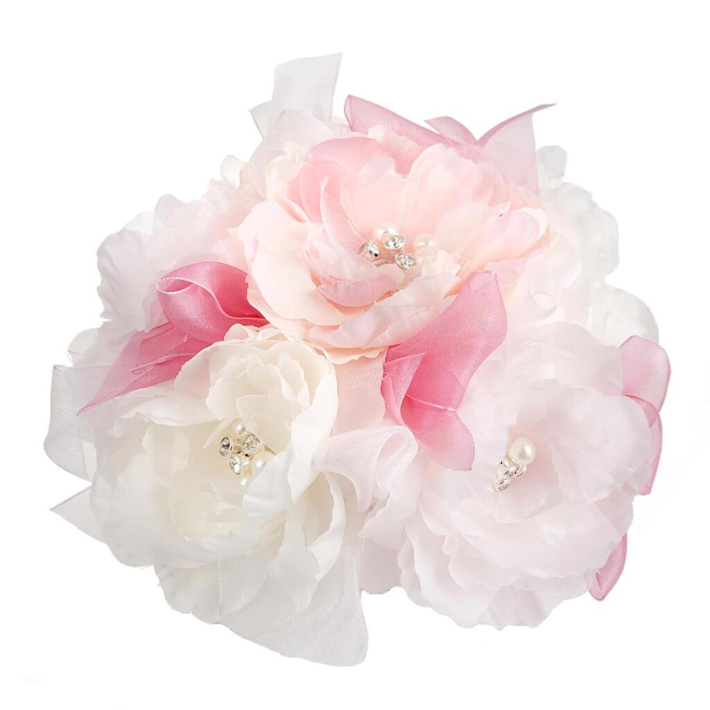 FLOWER CAKE TOPPER PASTEL 6IN 