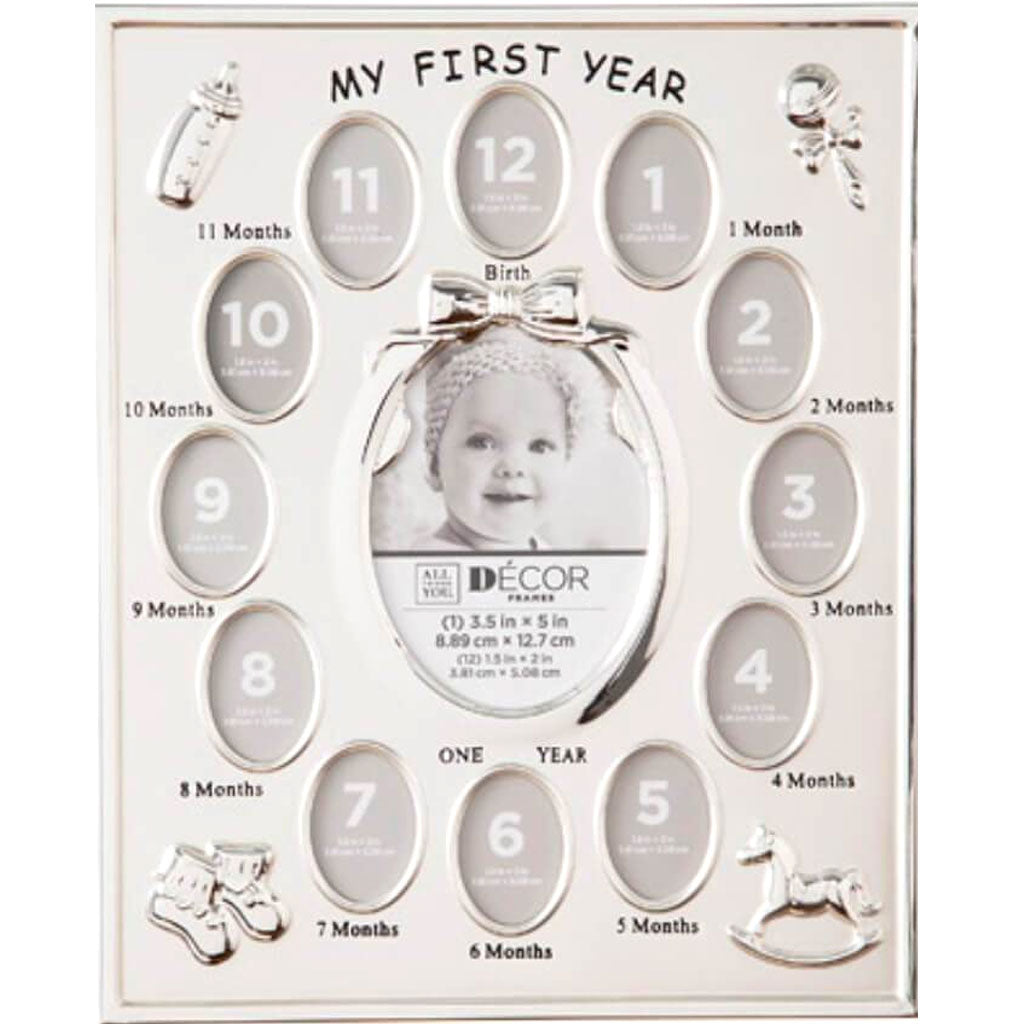 All Things You™ 13-Picture My First Year Photo Frame 