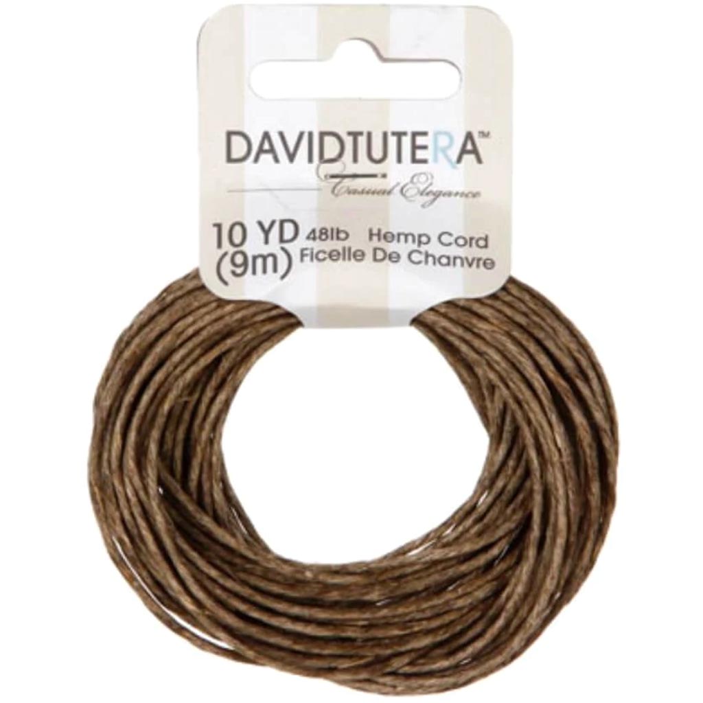 David Tutera Casual Elegance Hemp Cord Natural 10 yards 