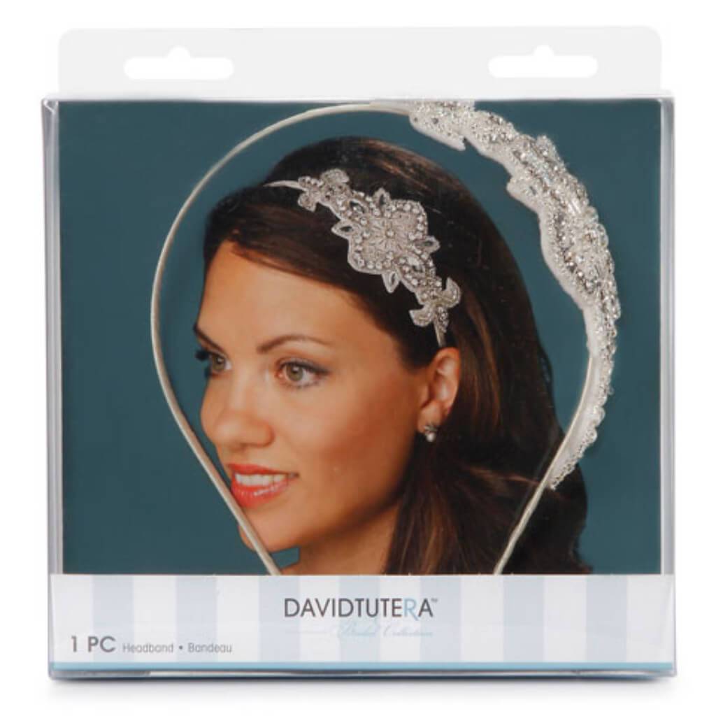 David Tutera Side Headband with Embellishment